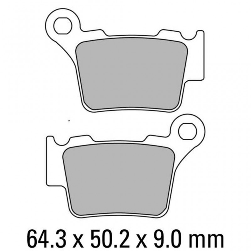 FERODO Brake Disc Pad Set FDB2165EF