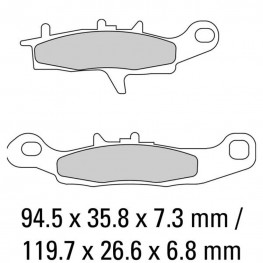 FERODO Brake Disc Pad Set FDB2188SG