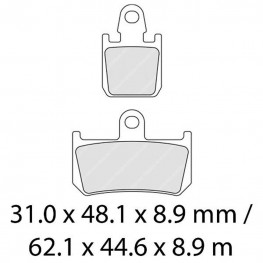 FERODO Brake Disc Pad Set FDB2217ST