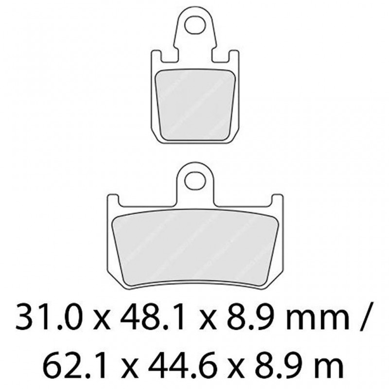FERODO Brake Disc Pad Set FDB2217ST