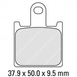 FERODO Brake Disc Pad Set FDB2220XRAC