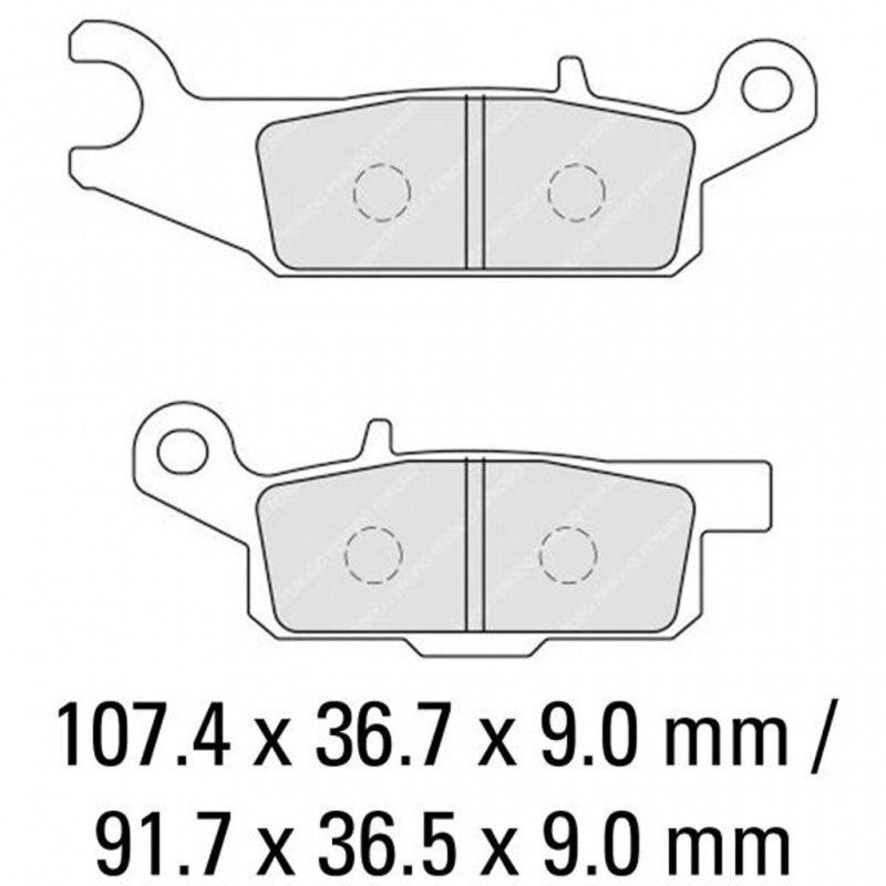 FERODO Brake Disc Pad Set FDB2232SG