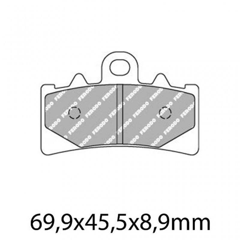 FERODO Brake Disc Pad Set FDB2266ST