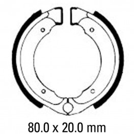 FERODO Brake Shoe Set FSB727