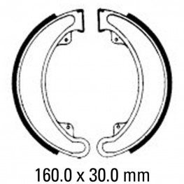FERODO Brake Shoe Set FSB742