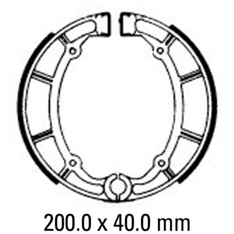 FERODO Brake Shoe Set FSB765