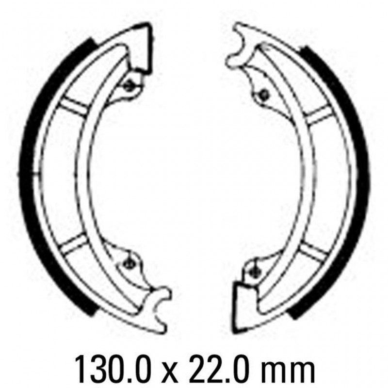 FERODO Brake Shoe Set FSB778