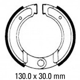 FERODO Brake Shoe Set FSB814