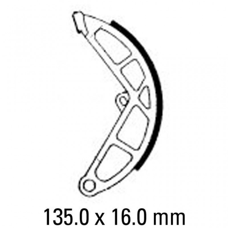 FERODO Brake Shoe Set FSB889