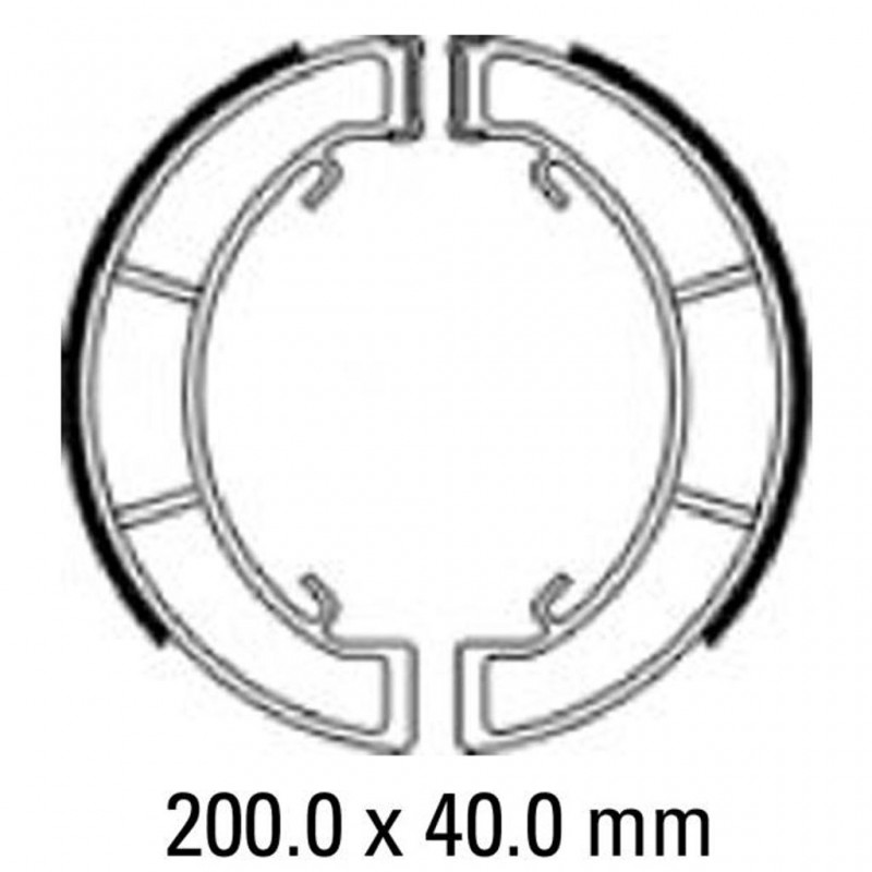 FERODO Brake Shoe Set FSB921