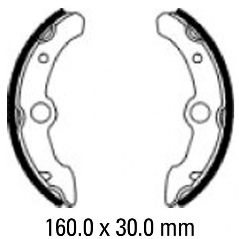 FERODO Brake Shoe Set FSB928