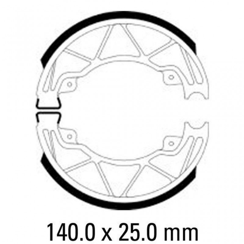 FERODO ECO Brake Shoe Set FSB954EF
