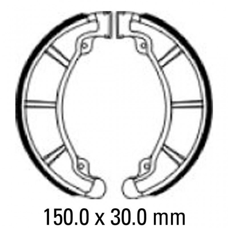 FERODO Brake Shoe Set FSB959