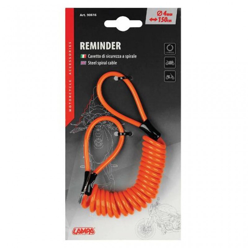 LAMPA Disc lock reminder