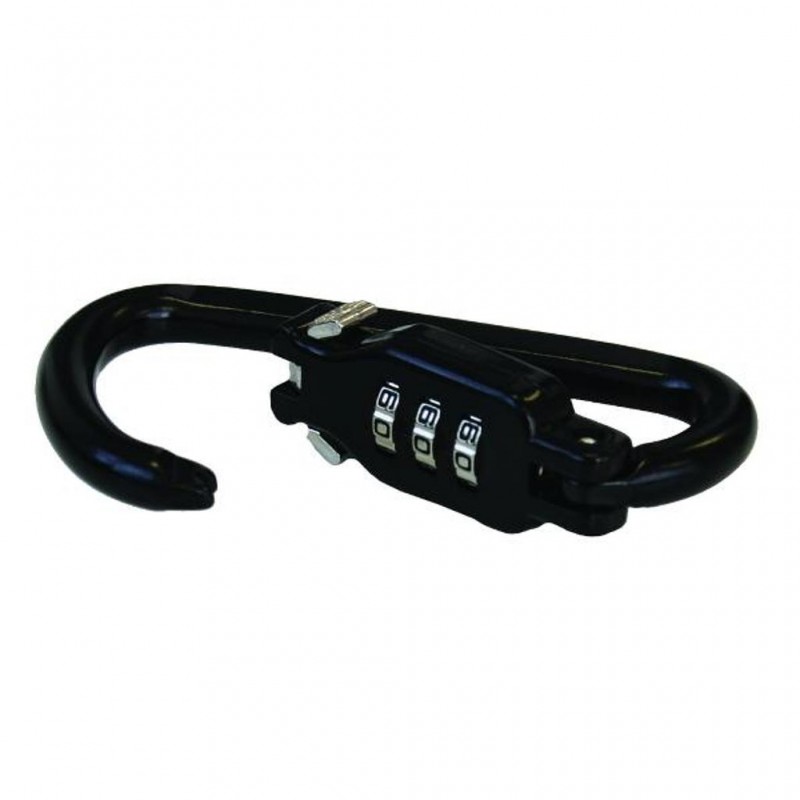 Combination Helmet/Gear Lock