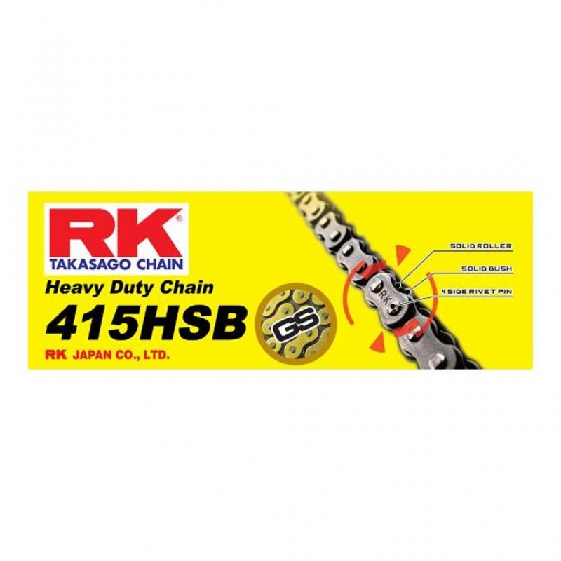 RK 415HSB x 130L Heavy Duty Chain Gold