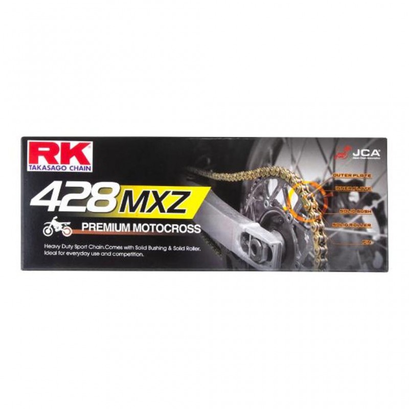 RK 428MXZ x 126L MX Race Chain