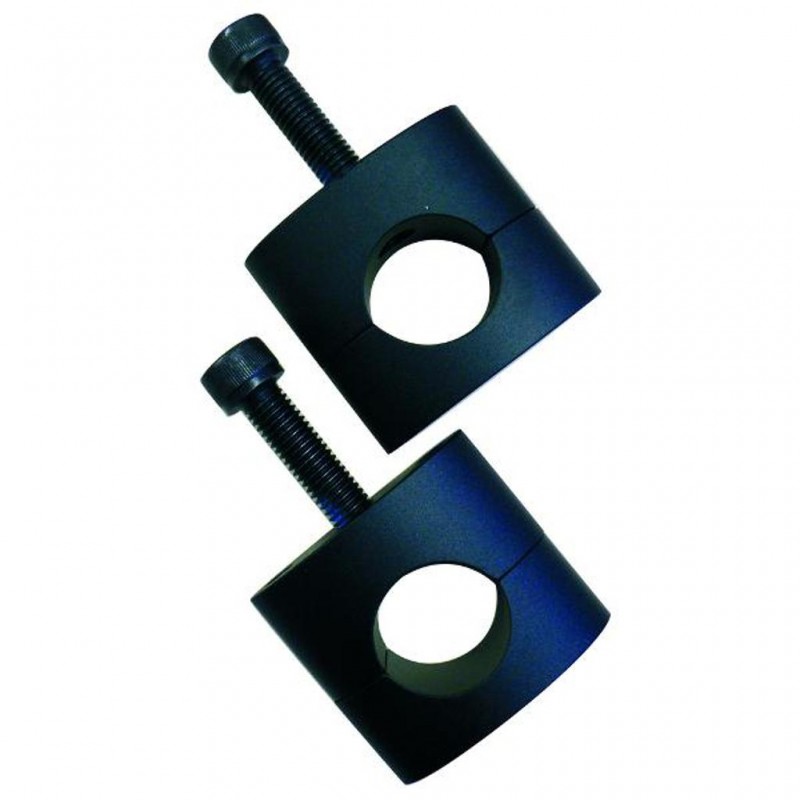 Handlebar Clamp Kit 28.6mm Black UniversaI*