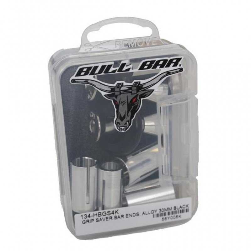 Handlebar Ends Alloy 30mm Black