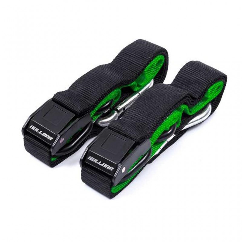 Tie Downs Snap Hook Loop 38mm Green