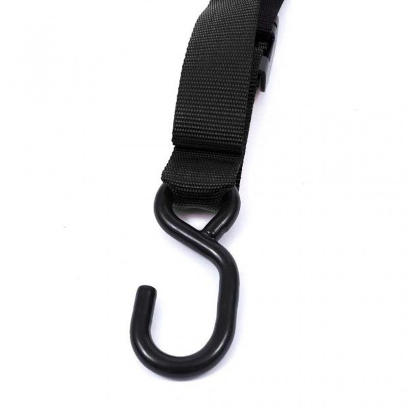 Tie Downs Snap Hook Loop 38mm Black