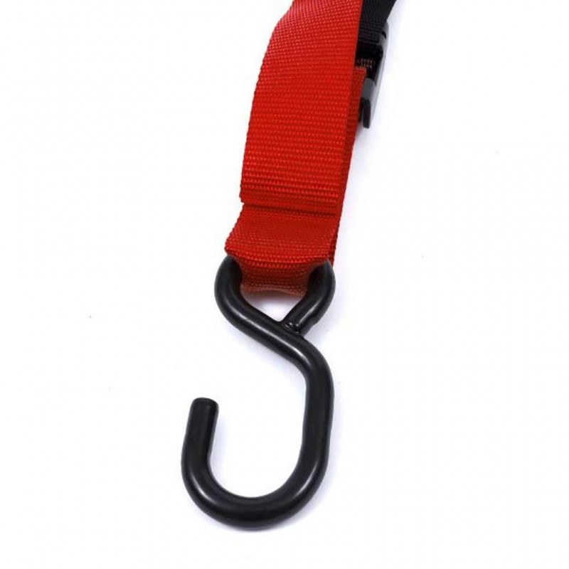 Tie Downs Snap Hook Loop 38mm Red