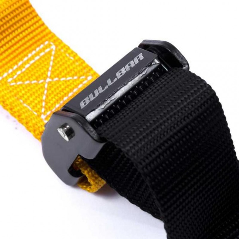 Tie Downs Snap Hook Loop 38mm Yellow