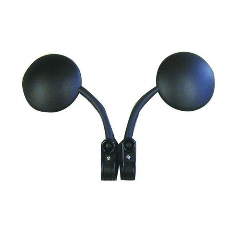 Mirror Enduro Pair Plastic 7/8 Clamp On