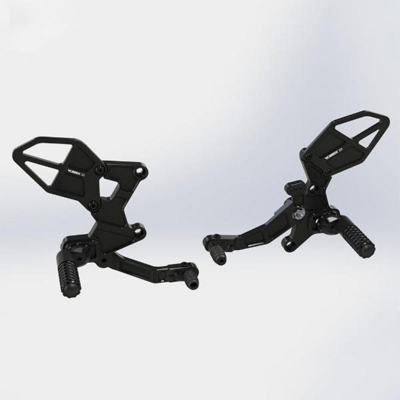 VORTEX Rear Set KAW Ninja 400 Black