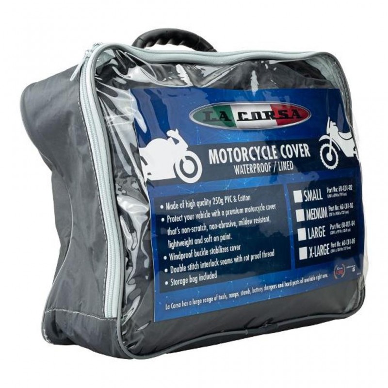 LA CORSA Motorcycle Cover Waterproof S