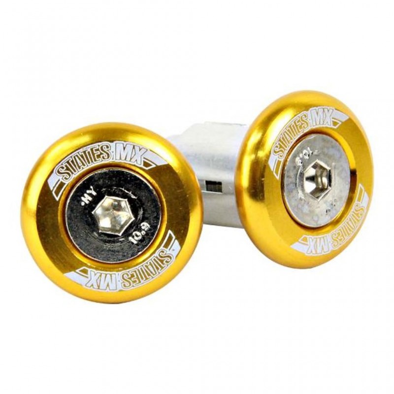 Bar Ends Off Road Gold