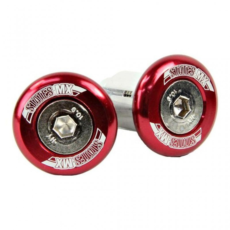 Bar Ends Off Road Red