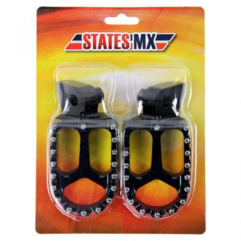 STATES MX Footpegs YAMAHA Black