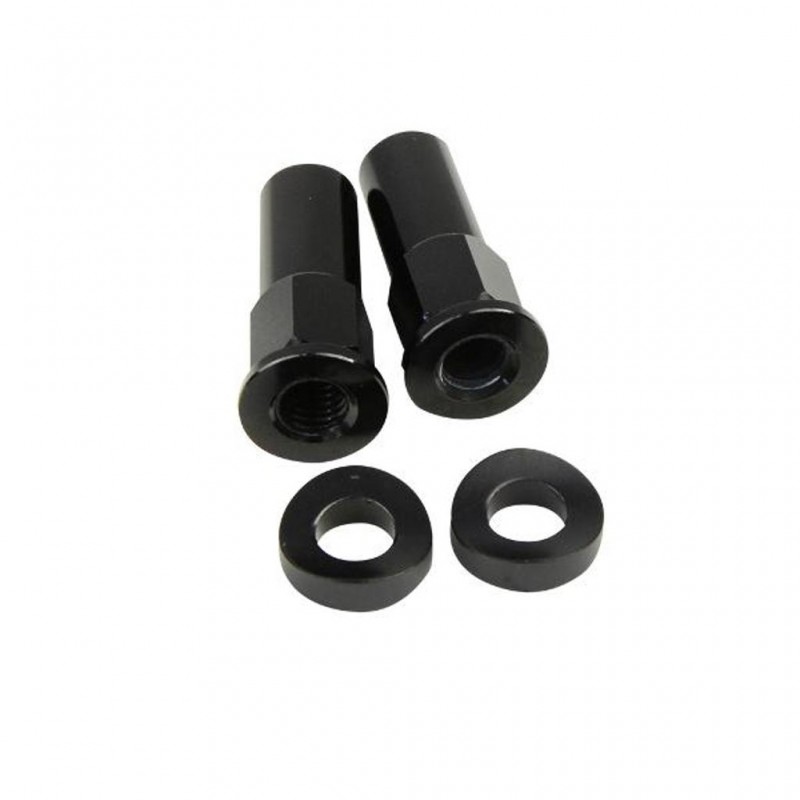 STATES MX Rim Lock Nut Kit Black