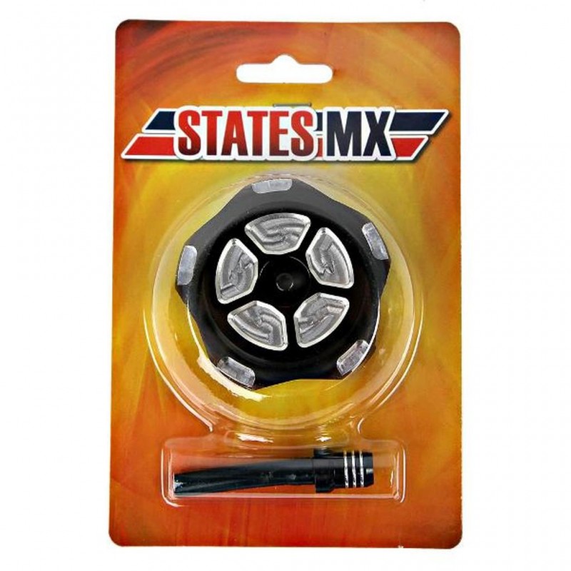STATES MX Tank Cap Black