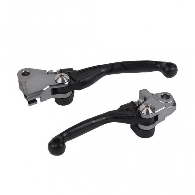 Folding Lever Set KTM/HUSQ Black