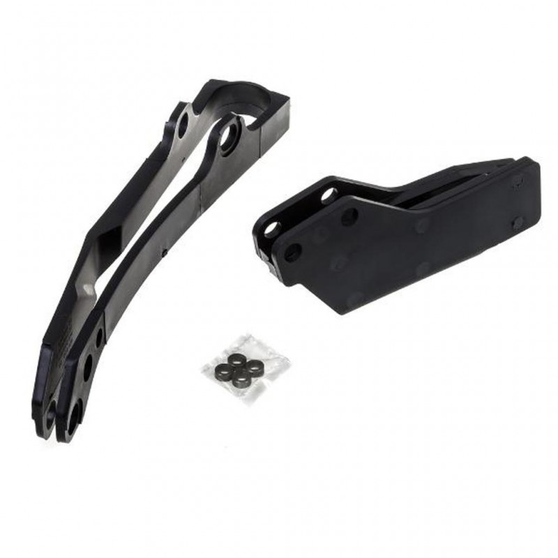 Chain Guide& Slider Kit YAM YZ125/250 Black
