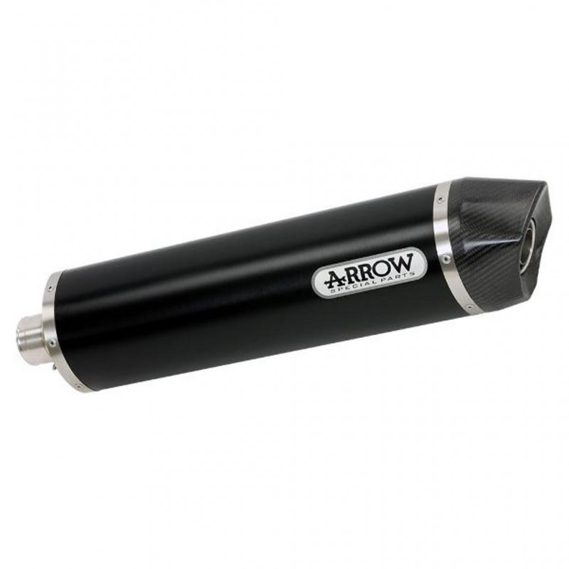 ARROW YAM Silencer Maxi Race-Tech Alu Dark with CF End Cap