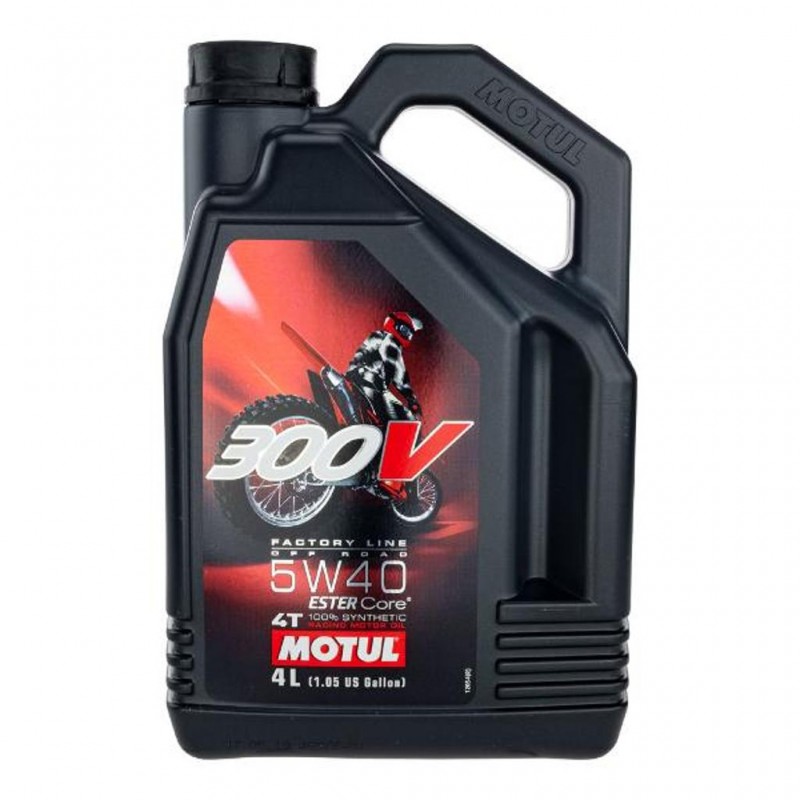 MOTUL 300V 4T Factory Line 5W40 4L