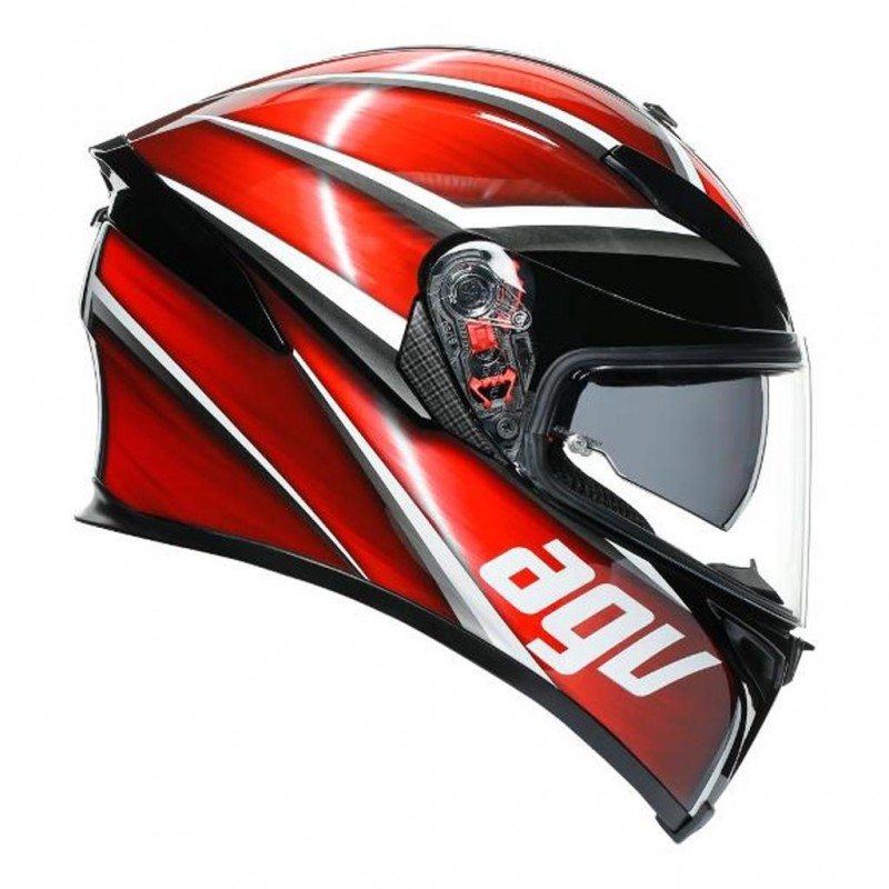 AGV K-5 S Tempest Black/Red