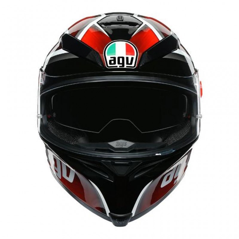 AGV K-5 S Tempest Black/Red