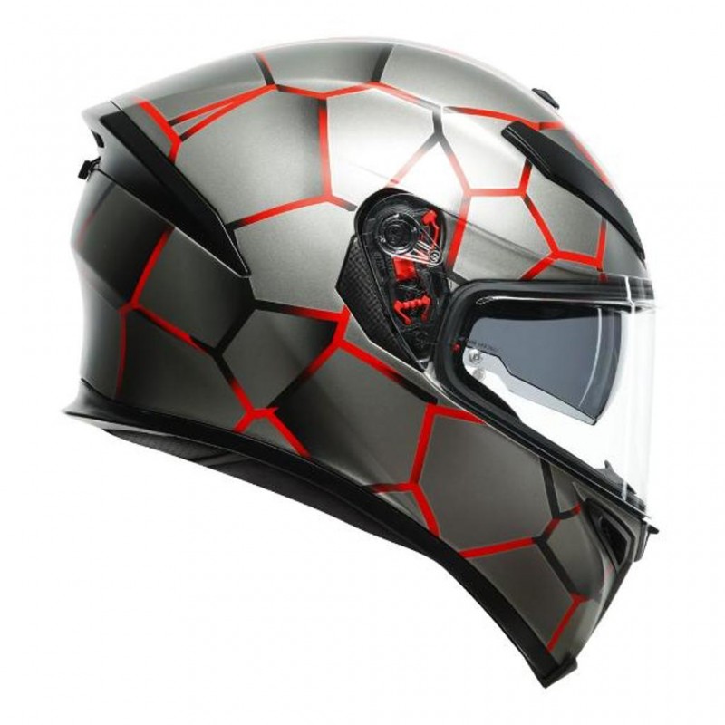 AGV K5 S Vulcanum Red