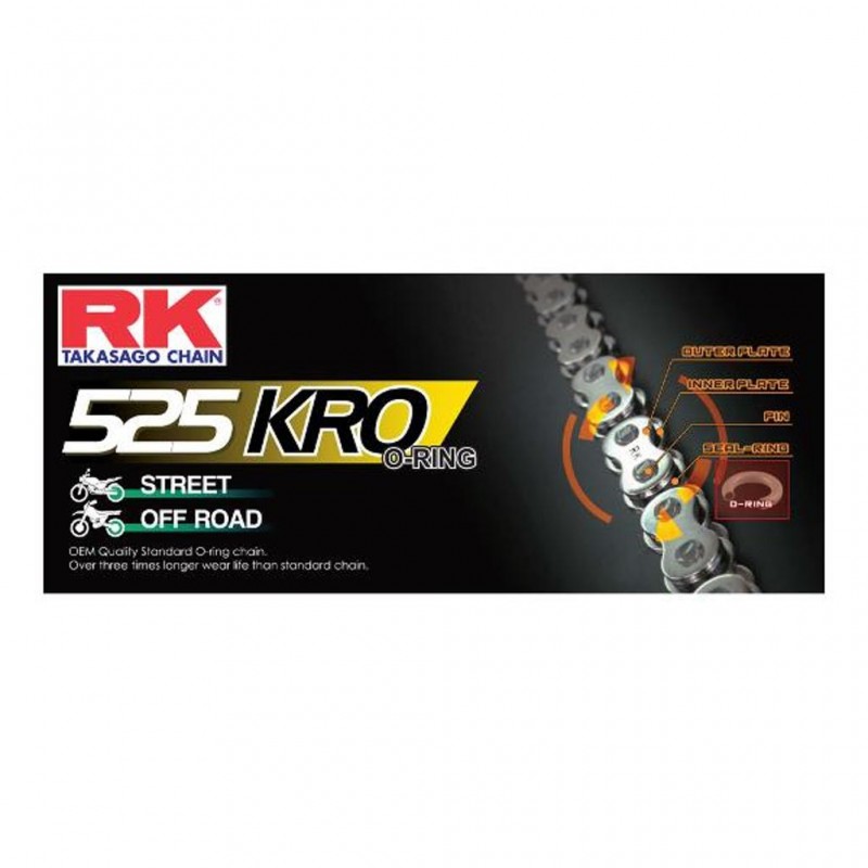 RK 525KRO x 112L O Ring Chain R