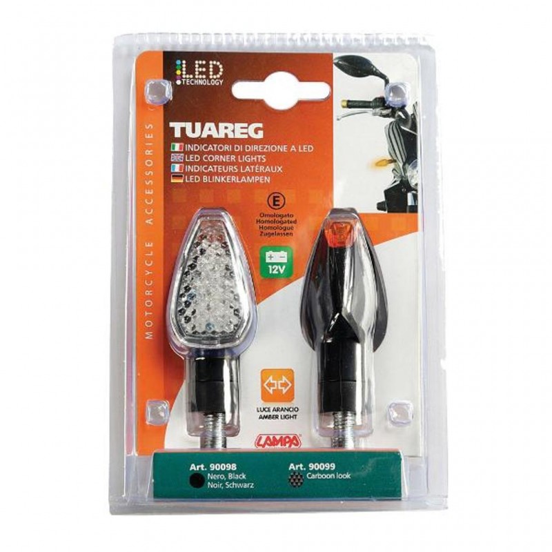 LAMPA Indicator Set LED TUAREG 65x26mm Black