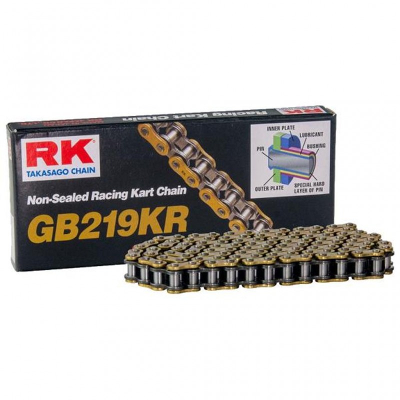 RK Kart Chain GB219KR 94L Gold