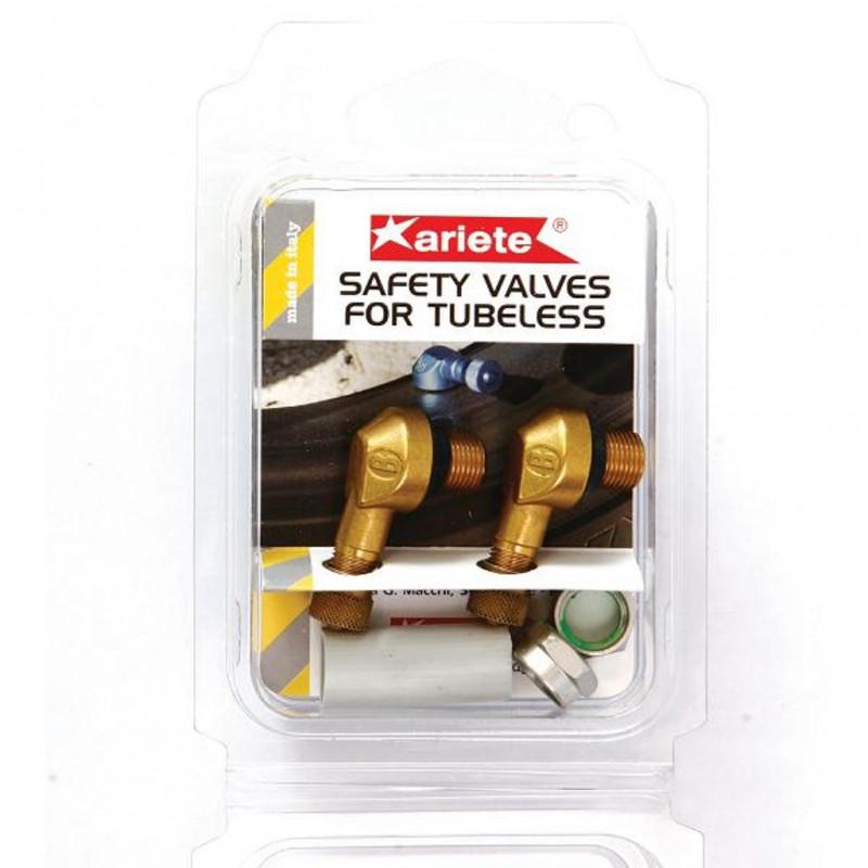 ARIETE Valve Stem TL 11.3mm Pair Gold
