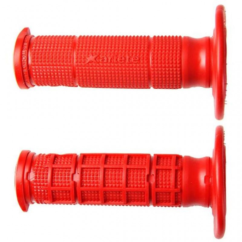 ARIETE MX Hand Grips Unity Half Waffle Red