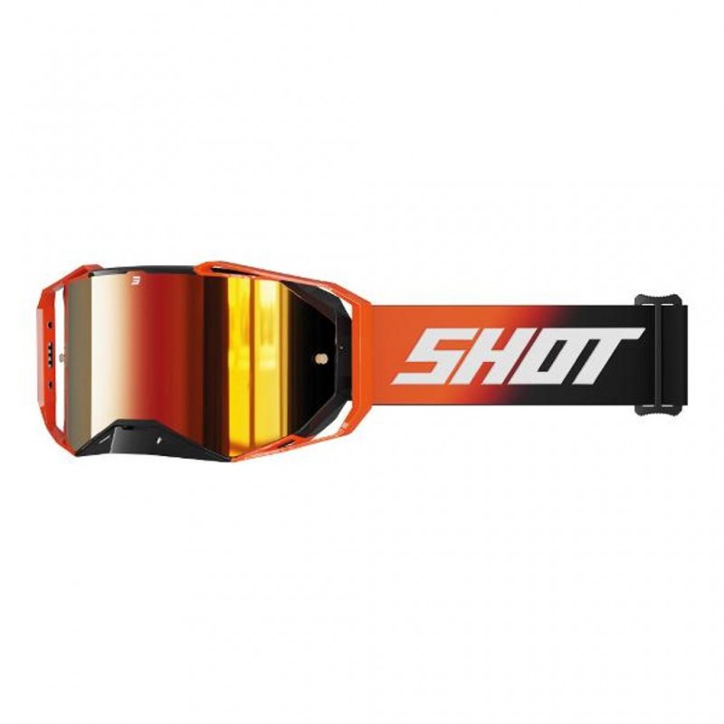 SHOT Goggles Lite Solid Orange Glossy