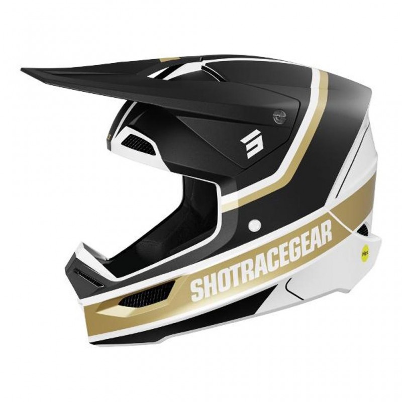 SHOT Helmet Race Mythic Matt Black/Gold