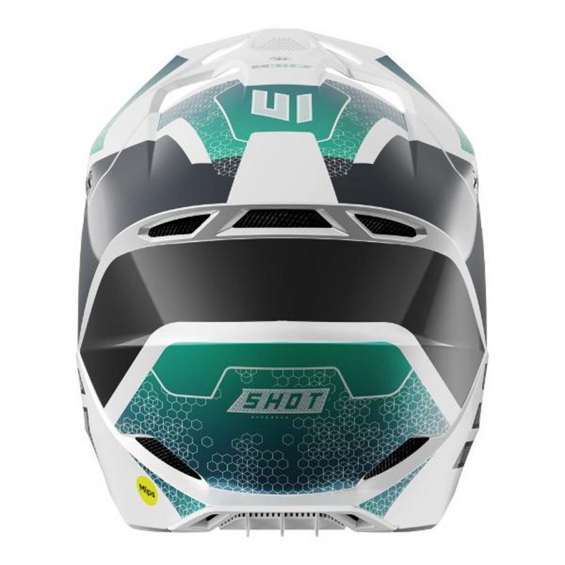 SHOT Helmet Race Phaser Pearly Blue/Turquoise